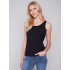 Reversible Bamboo Cami - Black