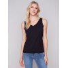 Reversible Bamboo Cami - Black