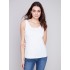 Reversible Bamboo Cami - White