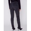 Printed Corduroy Crinkle Jogger Pants - Port