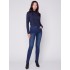 Soft Stretch Skinny Jeans - Blue Black