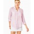 Sea View Linen Button Down Top