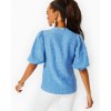 Mialeigh Elbow Sleeve Linen Top