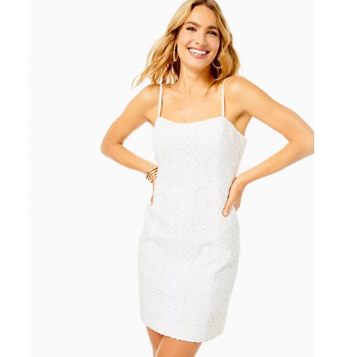 Shelli Eyelet Mini Dress