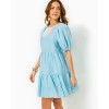 Charlet Short Sleeve Linen Dress