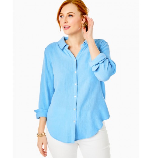 Geanie Button Down Top