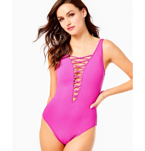 Isle Lattice One-Piece Swimsuit