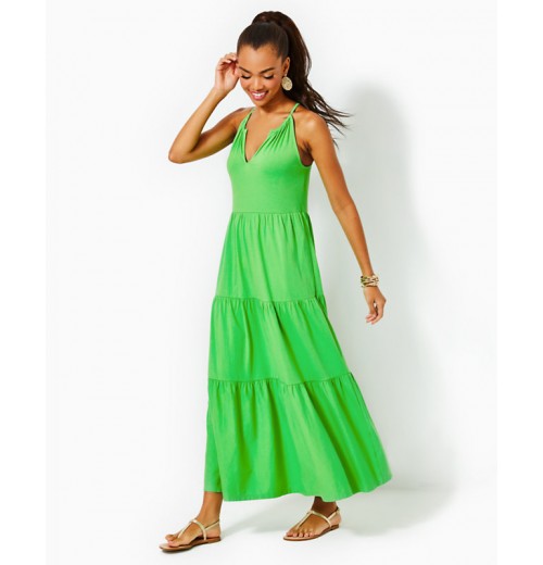 Maribella Halter Maxi Dress