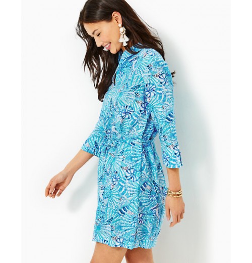 Pilar Linen Tunic Dress